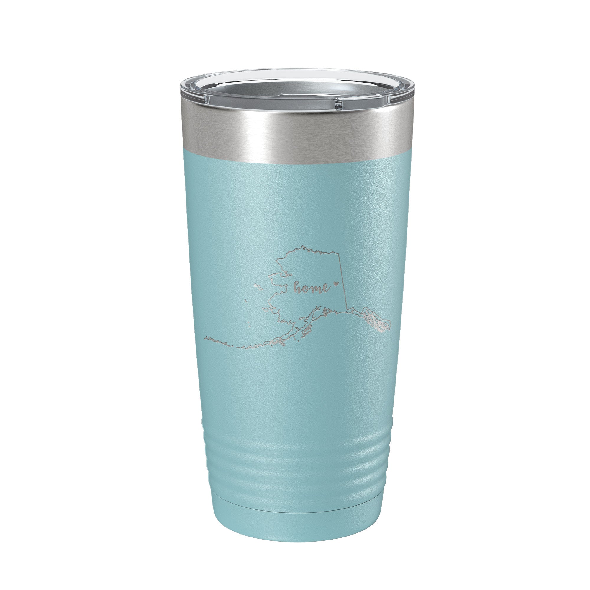 Alaska Tumbler Home State Travel Mug Insulated Laser Engraved Map Coffee Cup 20 oz-13