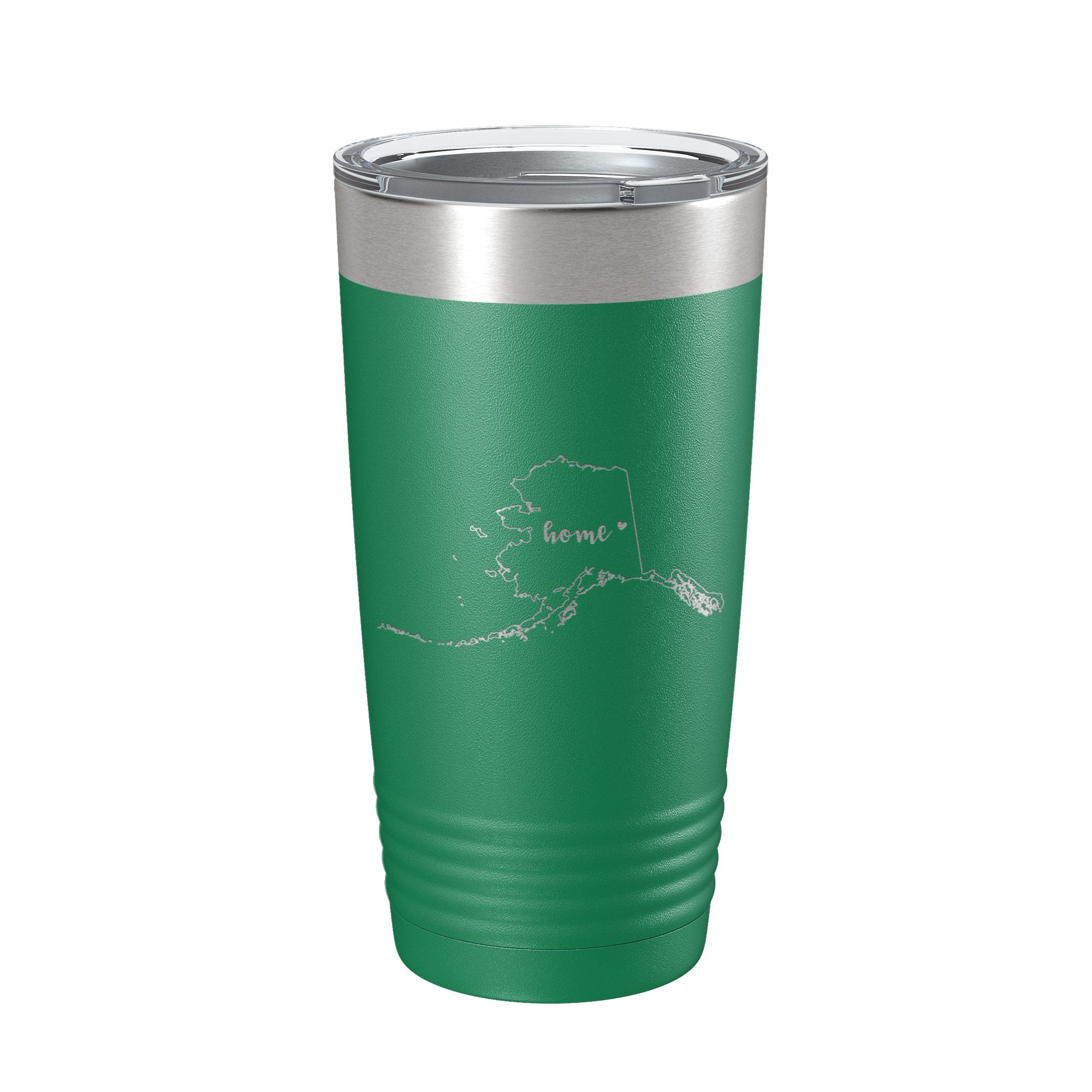 Alaska Tumbler Home State Travel Mug Insulated Laser Engraved Map Coffee Cup 20 oz-9