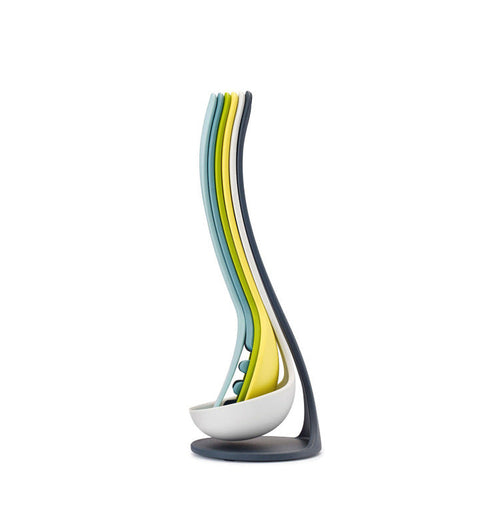 6Pcs Non-stick Cookware Set Heat Resistant Kitchenware Soup Spoon