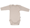 Bamboo Baby Long Sleeve Body - GREY-2