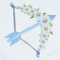 Arrow Flower Girls Casual Set-3
