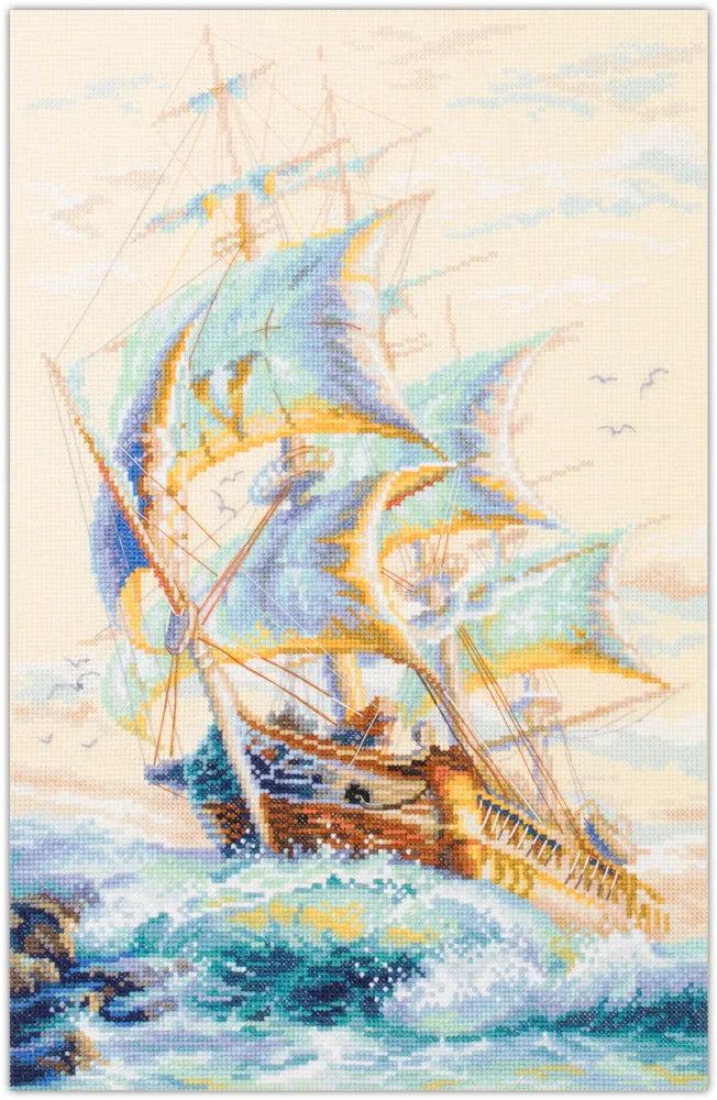 Wind of Luck 550-757 Counted Cross-Stitch Kit-0