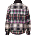 Mixed Tartan Plaid Shirt-2