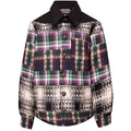 Mixed Tartan Plaid Shirt-0