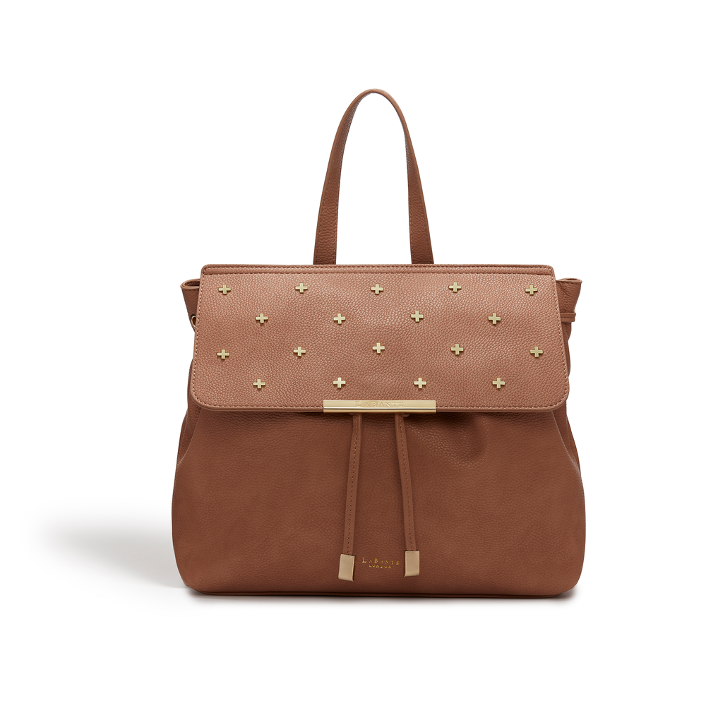 Siri Brown Multiway Vegan Backpack Bag