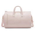 Waterproof Leather Duffle Bag With Adjustable Strap