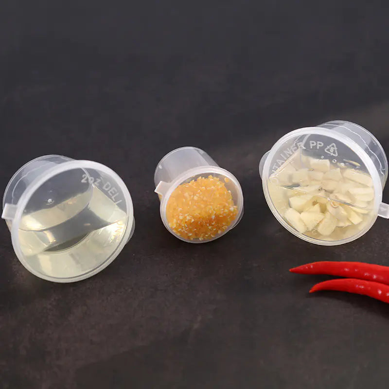 25ml Disposable Sauce Containers