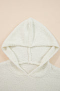 Stripe Colorblock Long Sleeve Hooded Sweater