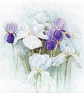 Irises B2367L Counted Cross-Stitch Kit-0
