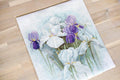 Irises B2367L Counted Cross-Stitch Kit-3