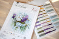 Irises B2367L Counted Cross-Stitch Kit-4