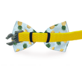 Cherries Print Cherry Pink Dog Bow Tie